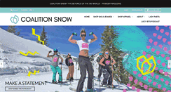 Desktop Screenshot of coalitionsnow.com