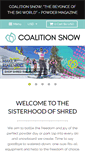 Mobile Screenshot of coalitionsnow.com