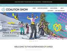 Tablet Screenshot of coalitionsnow.com